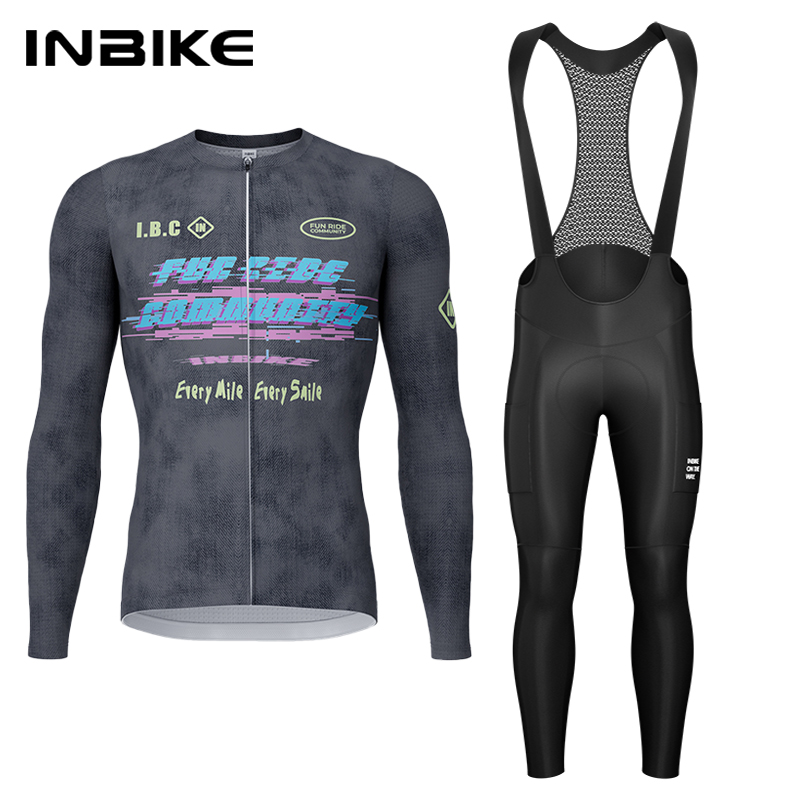 Cycling Gear Leaderboard - Set Bersepeda INBIKE Musim Semi Gugur,