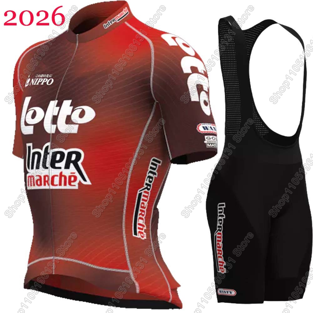Cycling Gear Leaderboard - Set Jersey Lotto Cycling 2026 Pria