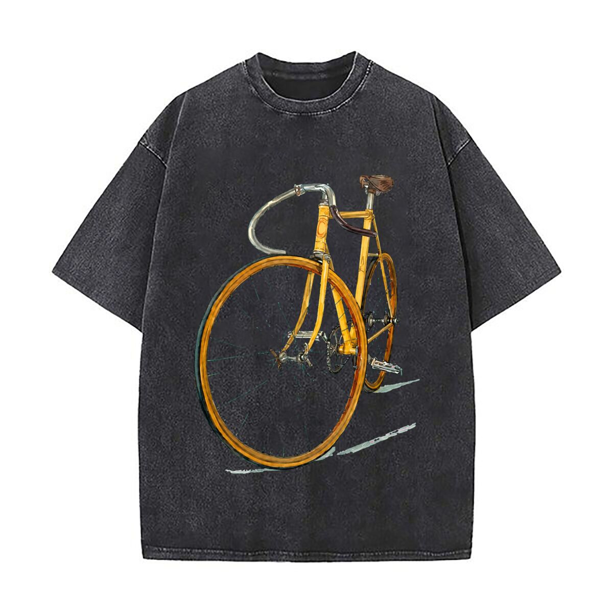 Cycling Gear Shop - Ilustrasi Sepeda Vintage Fixed Gear Retro