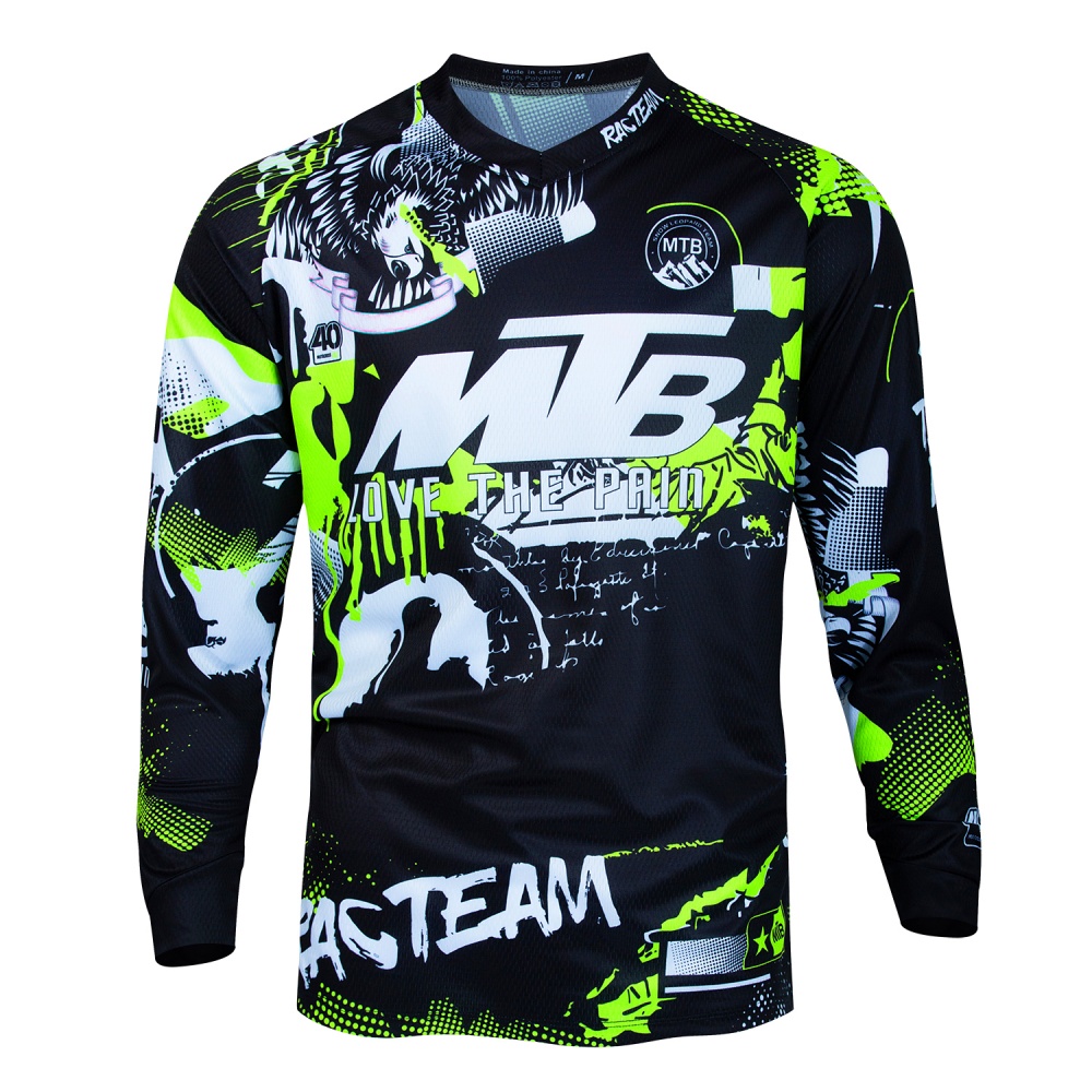 Cycling Gear Shop - Jersey Bersepeda Lengan Panjang MTB Mountain