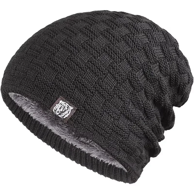 Cycling Gear To Keep You Warm - Topi Beanie Pria Berlapis Bulu untuk
