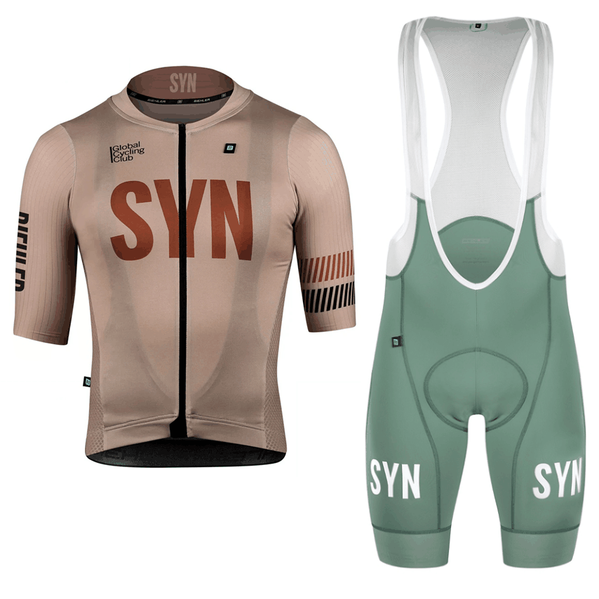 Cycling Gear Leaderboard - SYN baju bersepeda pria lengan pendek,