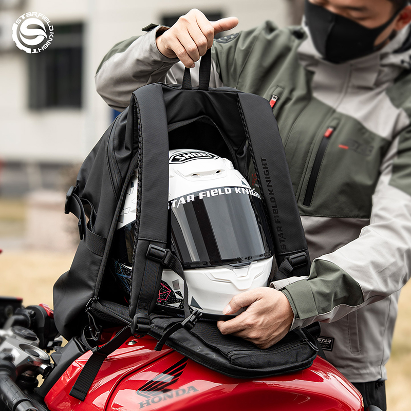 SFK Tas Helm Sepeda Motor Rans - Cycling Gear For Large Men ulasan dan harga