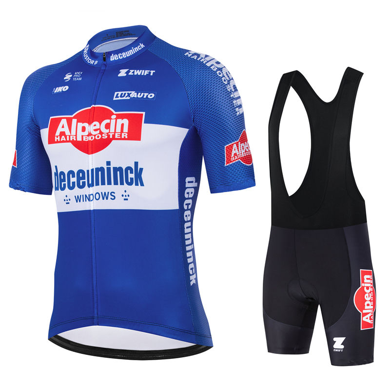 Set Jersey Bersepeda Alpecin P - Cycling Gear Leaderboard ulasan dan harga