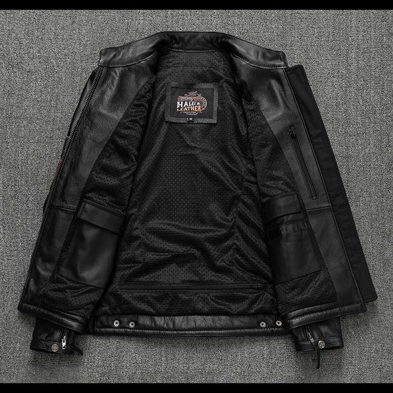 Jas motor kulit sapi asli kual - Cycling Gear Shop ulasan dan harga