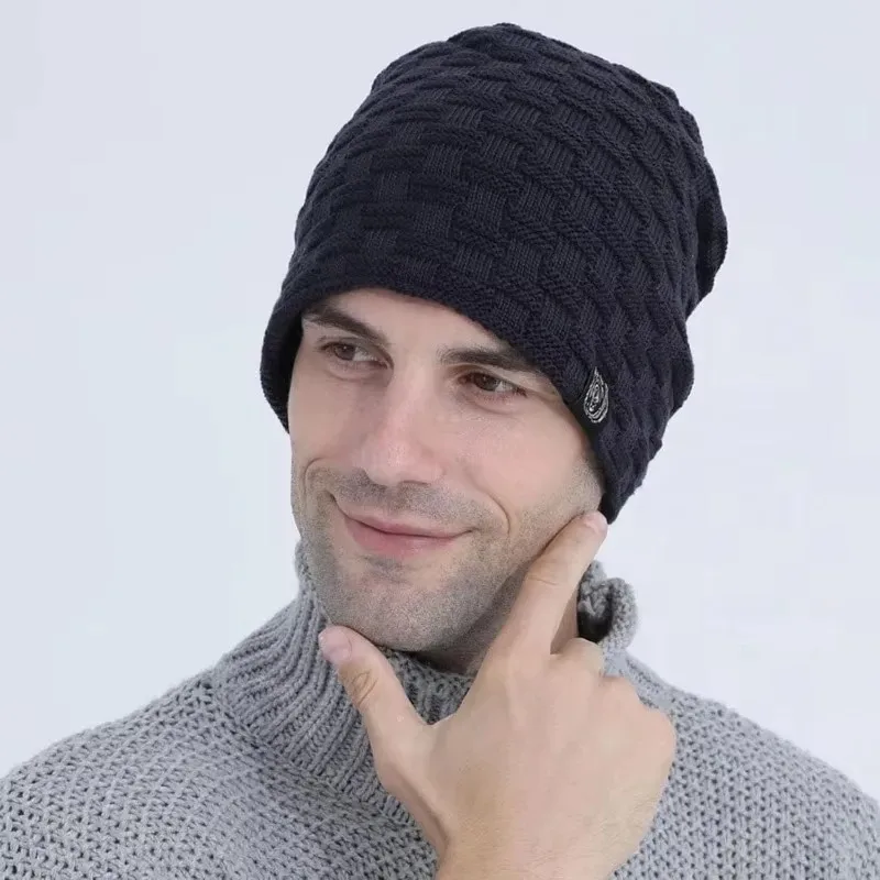 Topi Beanie Pria Berlapis Bulu - Cycling Gear To Keep You Warm ulasan dan harga