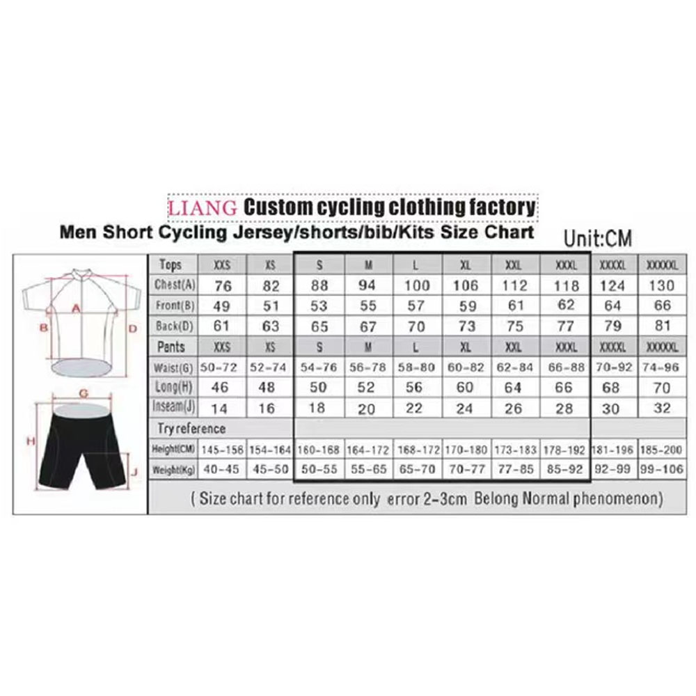 Q36.5 Set Jersey Bersepeda Tim - Cycling Gear Leaderboard ulasan dan harga