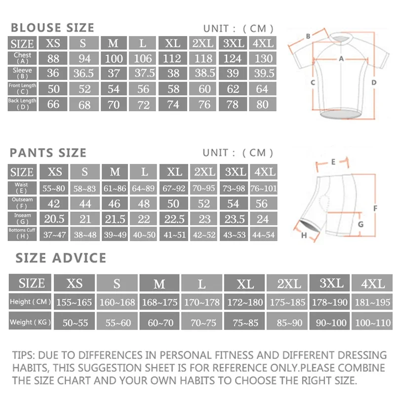 -Set Jersey Bersepeda Pro, Pak - Cycling Gear Leaderboard ulasan dan harga